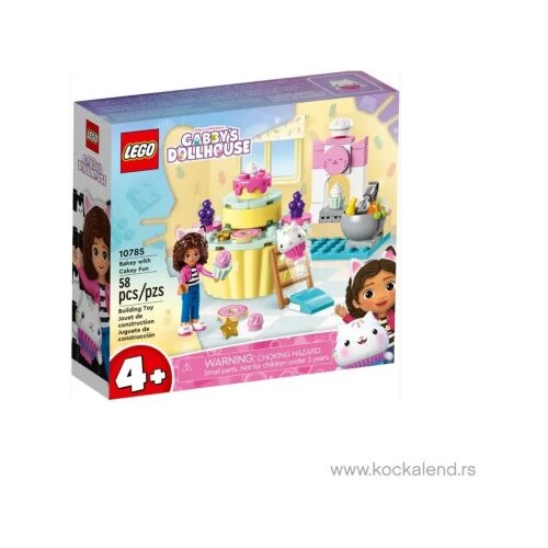 Lego Gabby&amp;#039;s Dollhouse 10785 Zabavna peka z Mrvico Slike