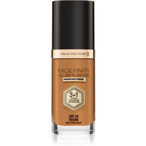 Max Factor Facefinity All Day Flawless dolgoobstojen tekoči puder SPF 20 odtenek W95 Hazelnut 30 ml Cene