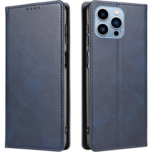 INORCO Za iPhone 14 Pro Max Dustproof Phone Cover Denarnica, magnetno usnjeno stojalo, etui za telefon s telečjo teksturo, (22036593) Slike