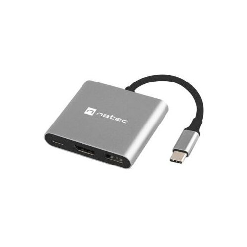 Natec USB 3-in-1 Type-C Multi-port adapter Fowler Mini NMP-1607 Slike
