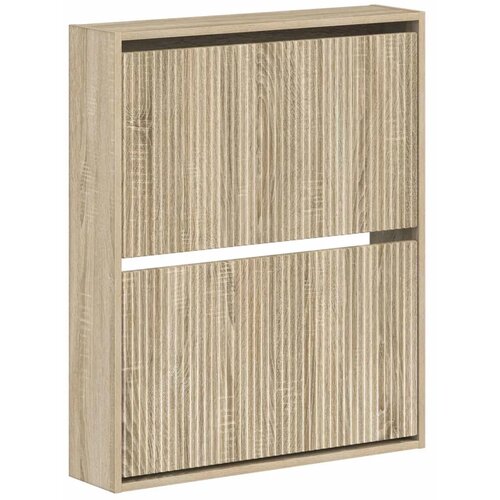  Ormar za cipele na zidu ARNHEM 71 x 17 x 86 cm Hrast sonoma - Hrast sonoma Slike