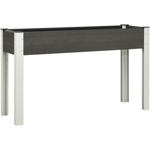 vidaXL Visoka greda siva 120x40x75 cm WPC Cene