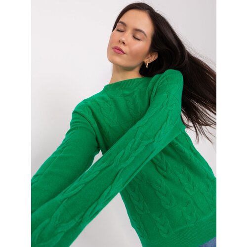 Wool Fashion Italia Sweater-AT-SW-2340.22-green Slike