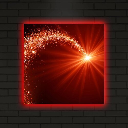 Wallity Zidna slika sa LED osvetljenjem 4040DACT-16, 40x40 cm Cijene