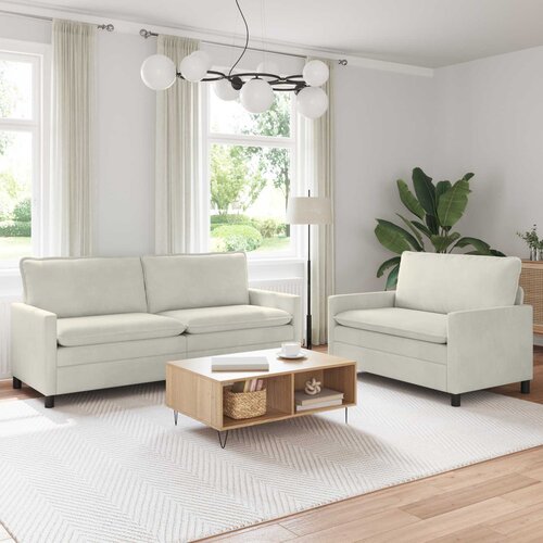  Set sofe 2 pcs Krem Bar&scaron;un Cene