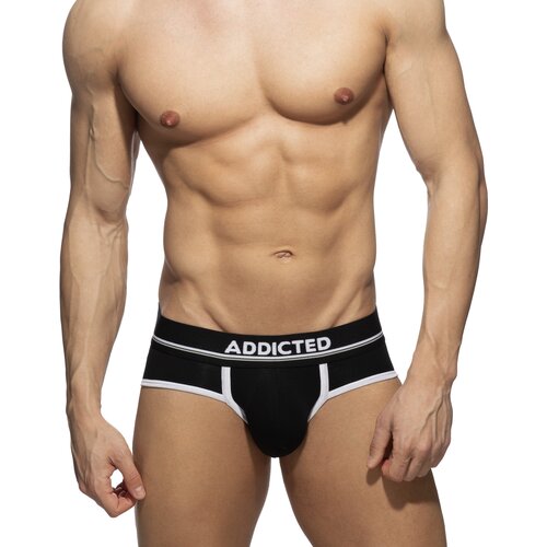 Addicted Men's Briefs - Black Slike