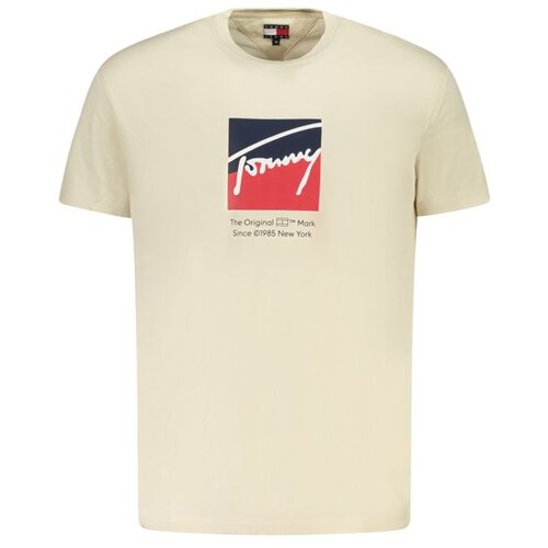 Tommy Hilfiger Mu&scaron;ka Majica Kratkih Rukava Bež Cijene