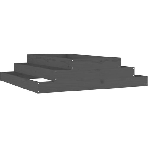  Sadilica siva 110x110x27 cm od masivne borovine Slike