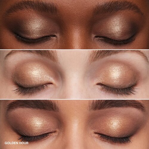 Bobbi Brown Essential Eye Shadow Trios paleta senčil za oči za popoln videz odtenek Golden Hour 4,4 g Slike