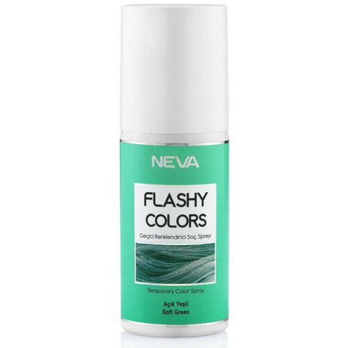Neva FLASHY COLORS Sprej za kosu 75ml - Soft Green Cene