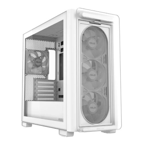 Asus A23 PLUS TG ARGB micro-ATX kućište belo Cene