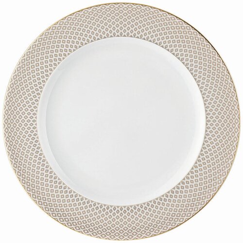 ROSENTHAL PLITVI KROŽNIK Francis Carreau Beige porcelan Cene