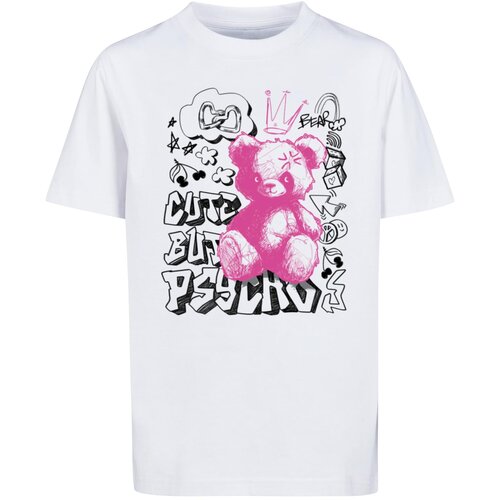 Mister Tee Children&amp;#039;s T-shirt Cute But Psycho white Slike
