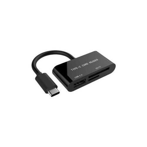  Card-reader Type-C SDXC combo GEMBIRD UHB-CR3-02, USB 3.1 Slike
