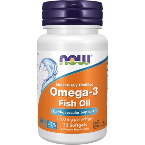 Now Foods Omega 3 NOW, 1000 mg (100 mehkih kapsul) Slike