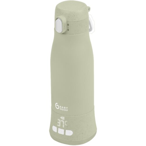 Babymoov Grelna steklenička Moov & Feed, Sage green, (21289489) Cene