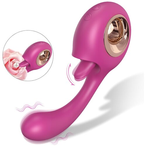 Sex HD lizalni in G-točkovni vibrator (rdeč) Cene