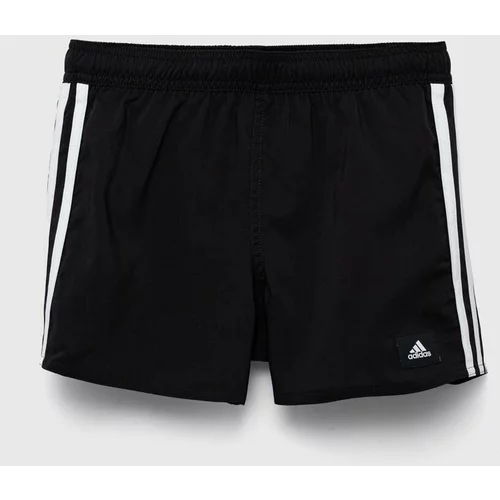 Adidas Otroške kratke hlače 3S SHO črna barva