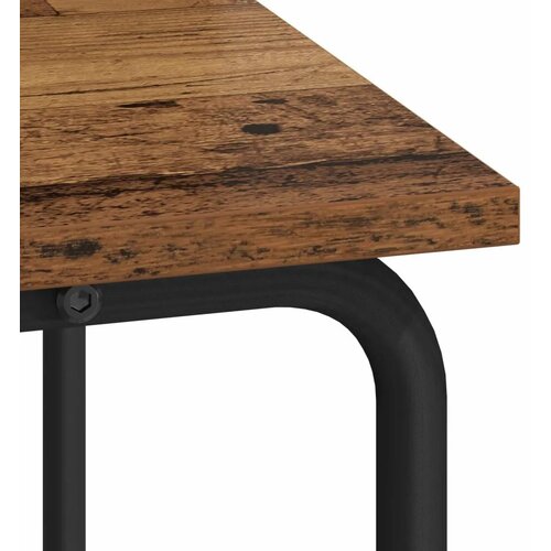  Stol s pohranom Staro drvo 60 x 50 x 91 cm - Staro drvo 60 x 50 x 91 cm Slike