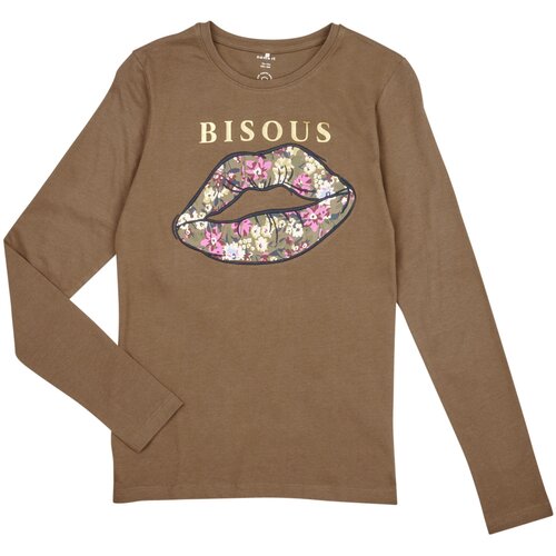 name it Majice z dolgimi rokavi NKFNANORA Siva Cene