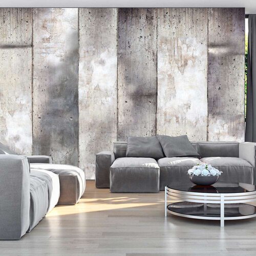  Samoljepljiva foto tapeta - Gray stripes 245x175 Slike