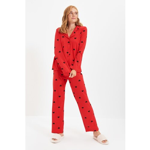 Trendyol Ženska pižama Heart Printed Slike