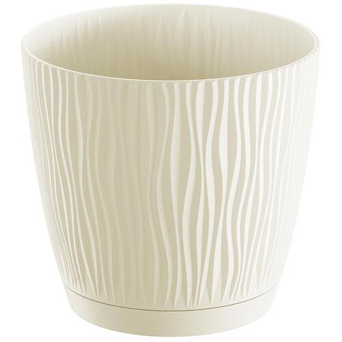 Prosperplast saksija sa sitnim talasima - slonova kost CY728 / 17 cm Cene