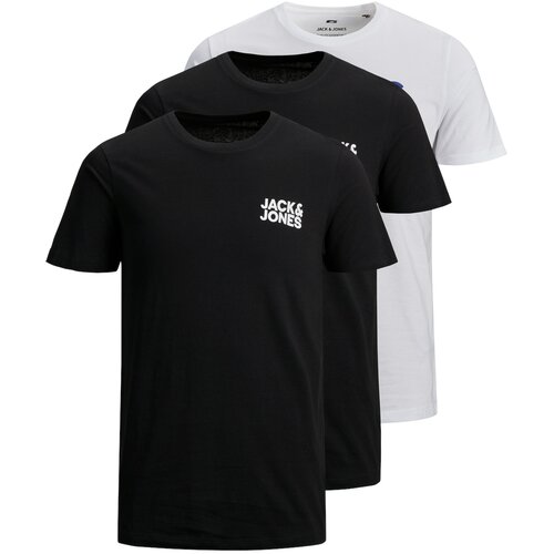 Jack & Jones Muške majice 12191762, Bela, teget, crna Slike