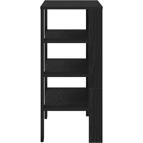 VidaXL stalak za cipele crni 61x32x70 cm od konstruiranog drva Slike