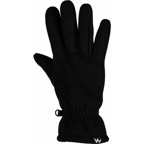 Willard KIEROS Unisex rukavice od flisa, crna, veličina