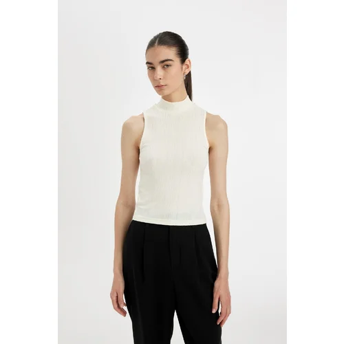  Slim Fit Slim Fit Half Turtleneck Ribbed Camisole Smart Undershirt