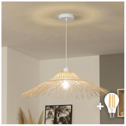  Brilagi - LED luster na sajli CERIA BOHO 1xE27/40W/230V prečnik 100 cm bambus Cene