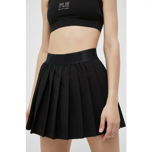 P.E Nation Sportska suknja Volley boja: crna, mini, širi se prema dolje