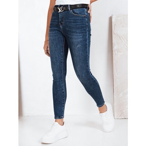 DStreet Jeansy damskie skinny niebieskie Slike