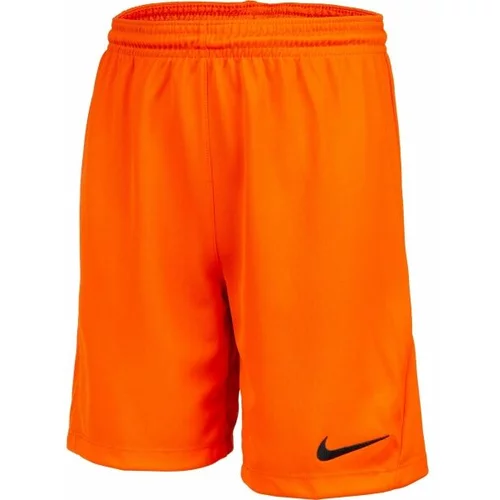Nike DRI-FIT PARK 3 JR TQO Dječačke nogometne hlačice, narančasta, veličina