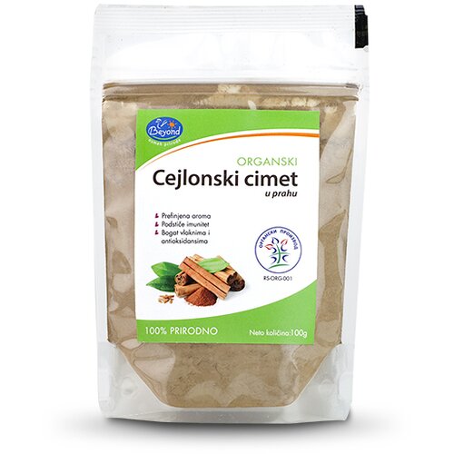 Beyond Cejlonski cimet u prahu organic 100g Cene