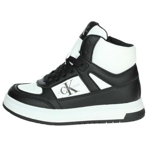 Calvin Klein Jeans Visoke superge V3X9-81063-1355 Bela Cene