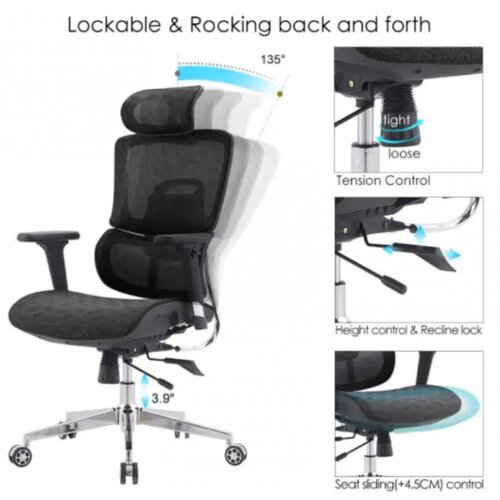  Ergonomska stolica M 270/m ( 7117 ) Slike