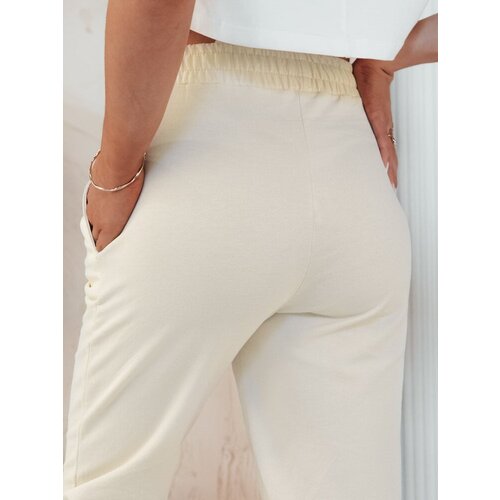 DStreet Women&amp;#039;s sweatpants SWAN cream Slike