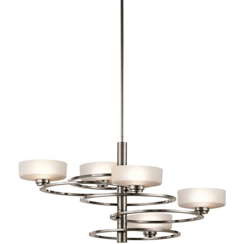 Elstead Lighting Elstead Aleeka Večkraki lestenec, 4 luči, klasična kositrna obdelava, G9, (22099583) Cene