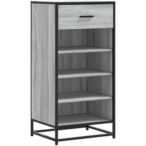 Maison Chic Regal za čevlje - Polica za čevlje siva sonoma 48x38x97,5 cm inženirski les, (21777837) Cene