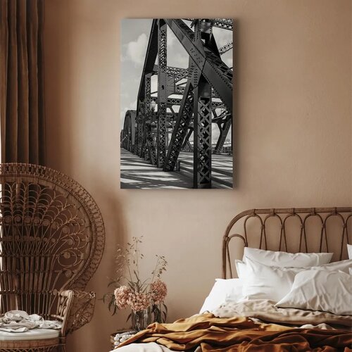  Slika - Bridge at Morning (1 Part) Vertical 80x120 Na talijanskom platnu Slike