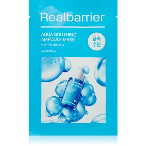 Real Barrier Aqua Soothing Ampoule Mask umirujuća sheet maska 28 ml Slike