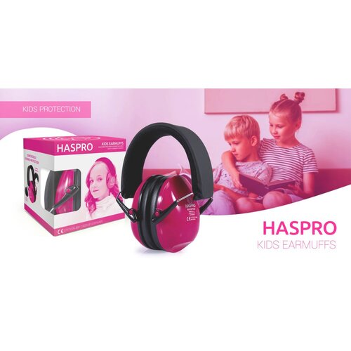  Glušnik Za Otroke - Haspro Kids Pink - Roza Cene