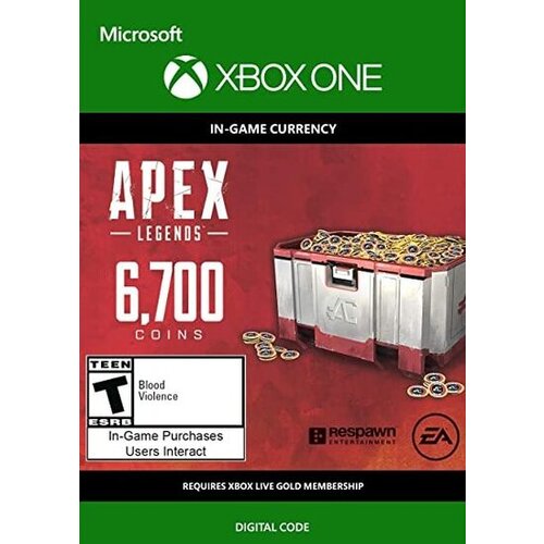  apex legends 6700 apex coins xbox live key global Cene