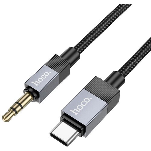 hoco. Audio AUX kabel Jack 3.5 mm (mu&scaron;ki) na USB C (mu&scaron;ki) 1 m UPA32B crni Cijene
