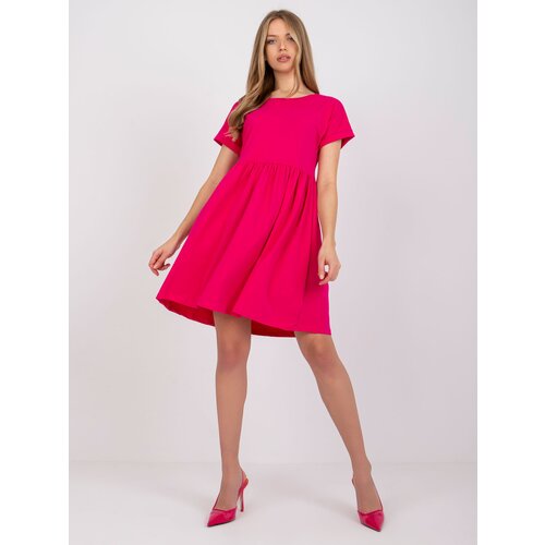 RUE PARIS Dress-RV-SK-5672.03P-fuchsia Slike