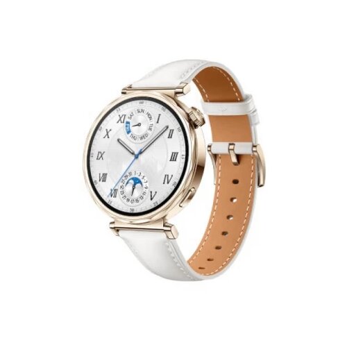 Huawei watch gt 5 42mm white leather strap Cene