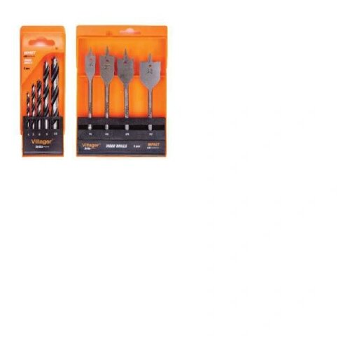 Villager Leptiraste burgije za drvo Impact Line DWS-SET 4 kom Cene