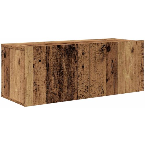  Set TV komoda 3 kom. Staro drvo Konstruirano drvo Smeđa 80 x 30 x 30 cm Slike
